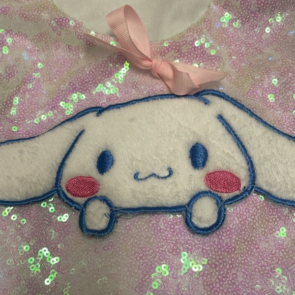 Sanrio‎ Cinnamoroll Girls Blue Sparkly Birthday Dress size M - Picture 4 of 12